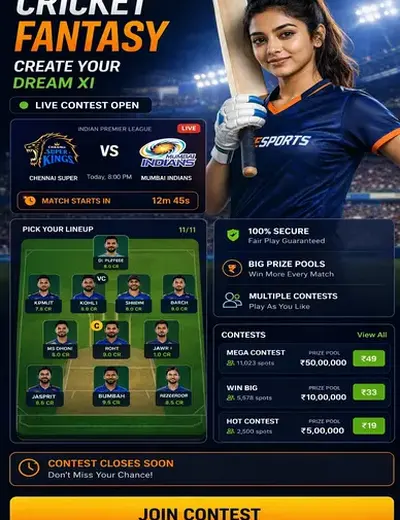 Betaobetnow (bet aobetnow) fantasy cricket & matchday visual 3